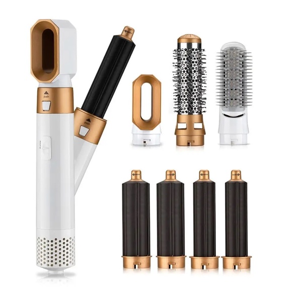 8 Piece Hair Dryer Curler - Picture 2 of 3